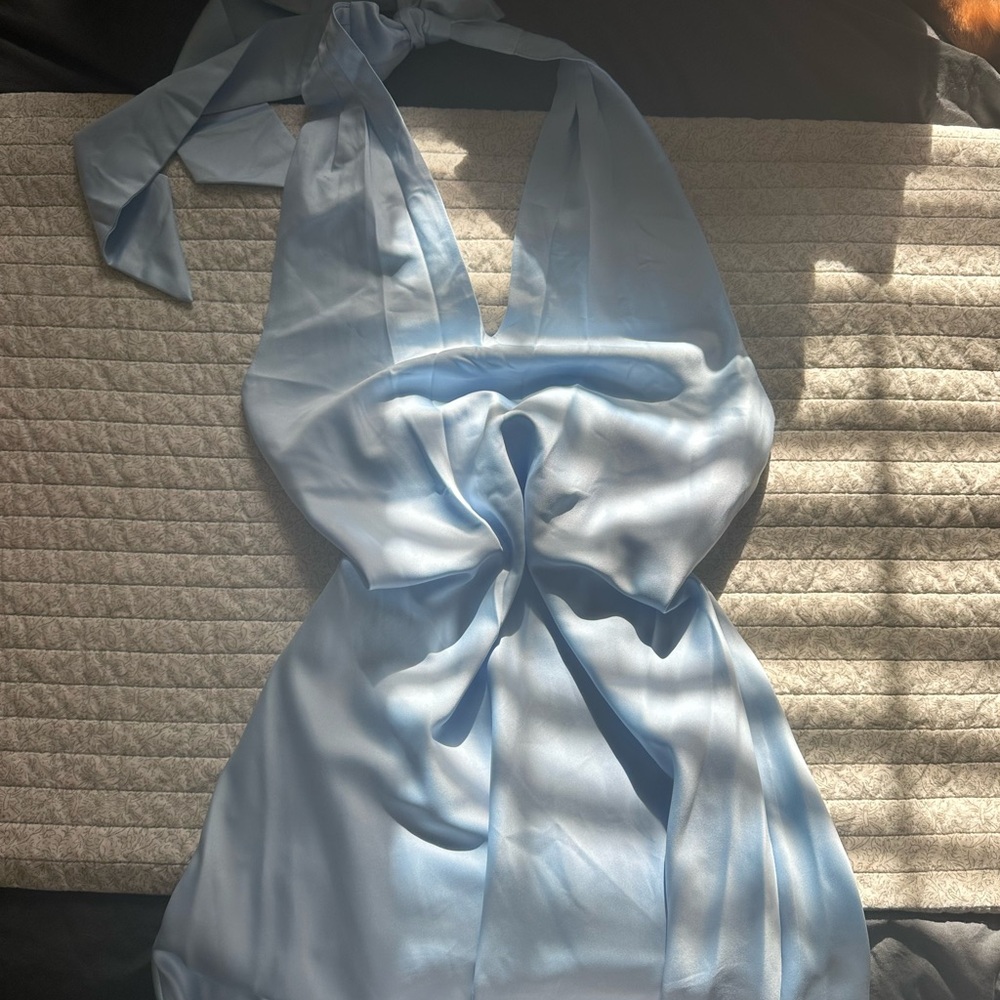 Wild Fable Light Blue Mini Dress